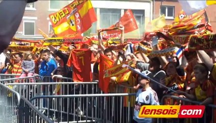 La réception du RC Lens à l'Hôtel de Ville