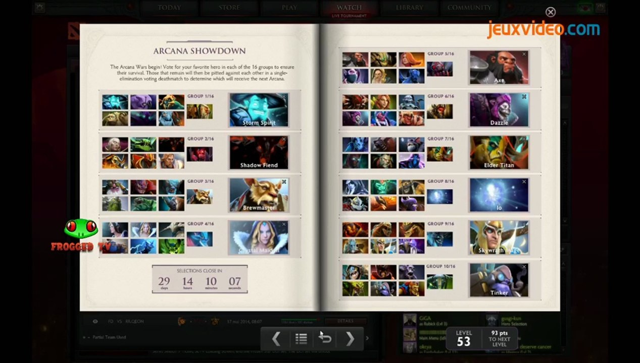 Gaming Live - Dota 2