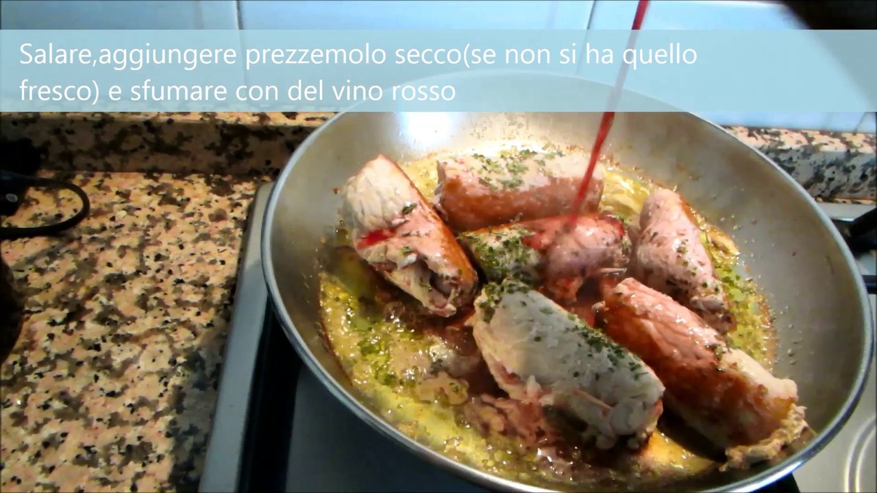 Involtini di arista(LA CUCINA DI STEFANIA)