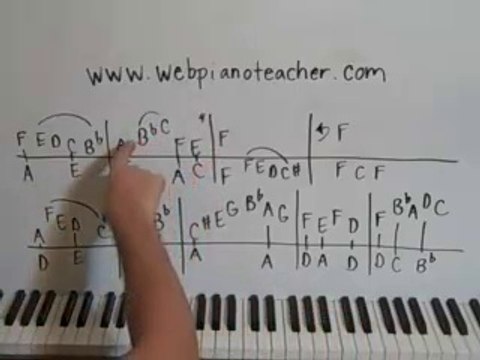 Classical Bach Piano Lesson By Ear - Lesson 31