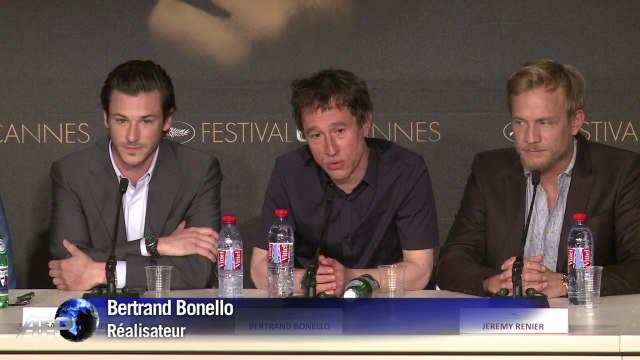 Cannes: conférence de presse du film Saint Laurent