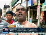 Elecciones en India dan victoria a la oposición