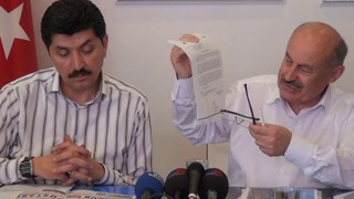 Karabük AK Parti İl Başkanı Ömer Ayar ve Mv. Osman Kahveci Basın Açıklaması