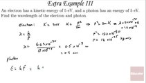 Additional Examples 03 (Wavelength of Electron and Photon) Matter Waves, AP Physics B - Educator.com - CAM