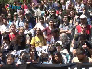 İMC TV işgal eyleminin gerçekleştiği İTÜ'de