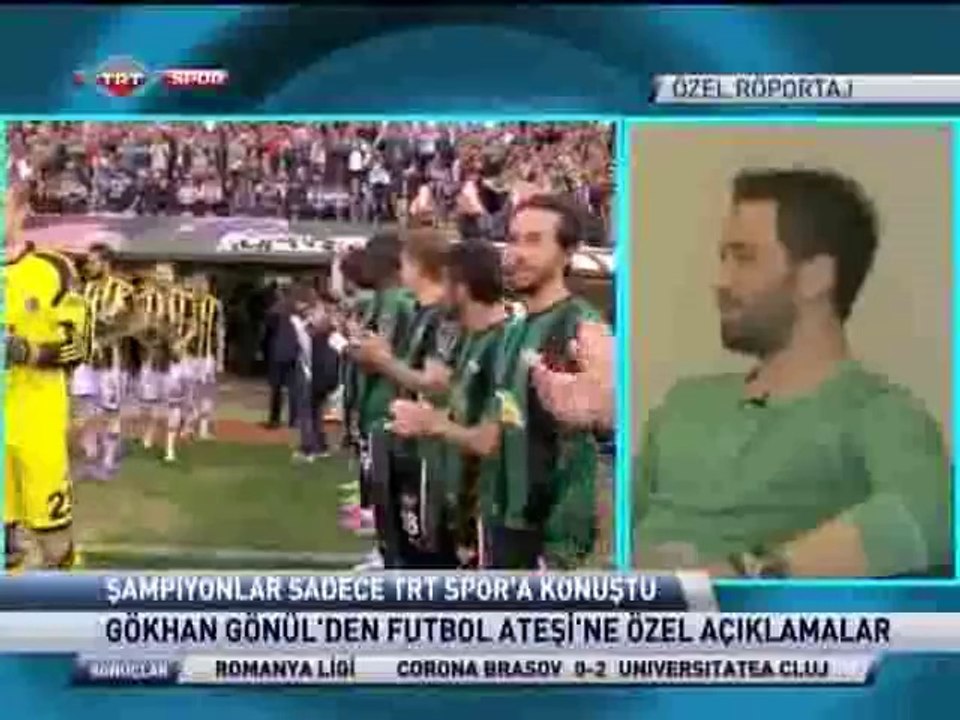 Gokhan Gonul Roportaji Futbol Atesi Trt Spor Dailymotion Video