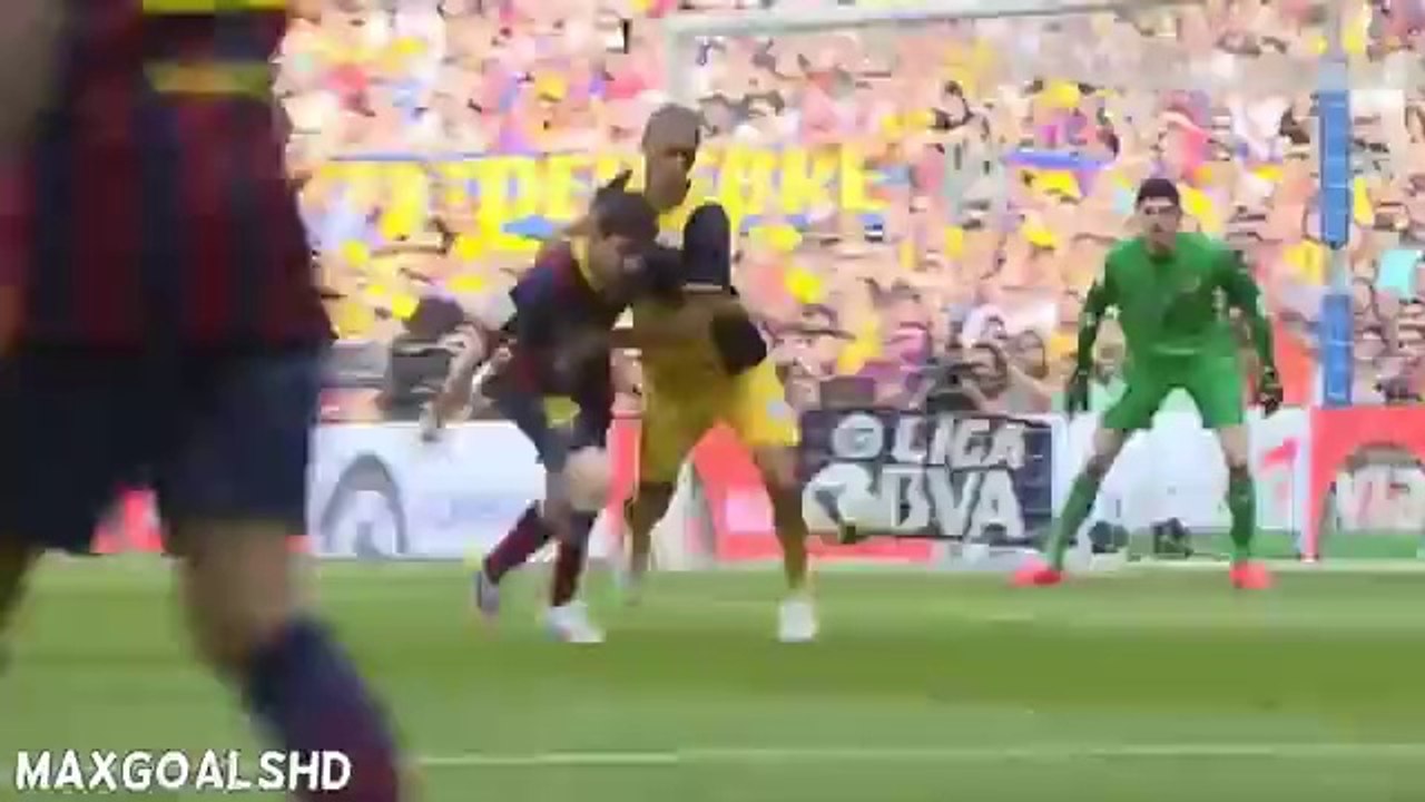 Alexis Sanchez Great Goal ~ Barcelona vs Atletico Madrid 1-0 ~ [17/05/2014]
