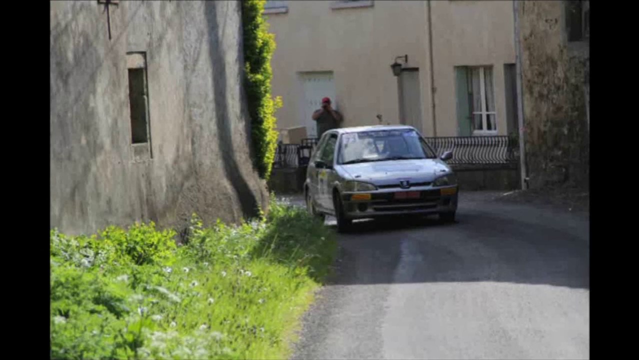 camera embarque rallye du val d'agout 2014 sorti 106 n2