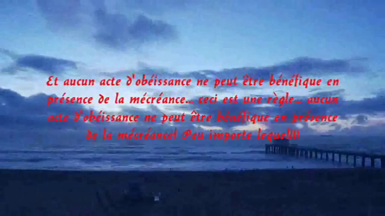 ‫  Louer les mécréants pour leur respect   Shaykh al Fawzan