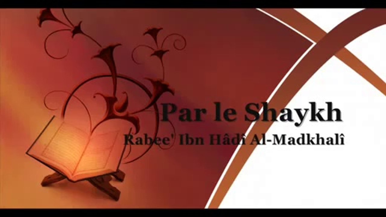 Dixième leçon de l'Explication des Fondements de la Sunnah