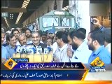 Railway Horn Silenced Khwaja Saad Rafique during Media Talk
