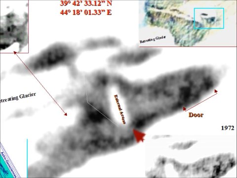 NOAH'S ARK EXACT COORDINATES On Mt. Ararat: 39° 42' 33.07 N 44° 18' 1.26 E; 15,532 ft (4,734 m)