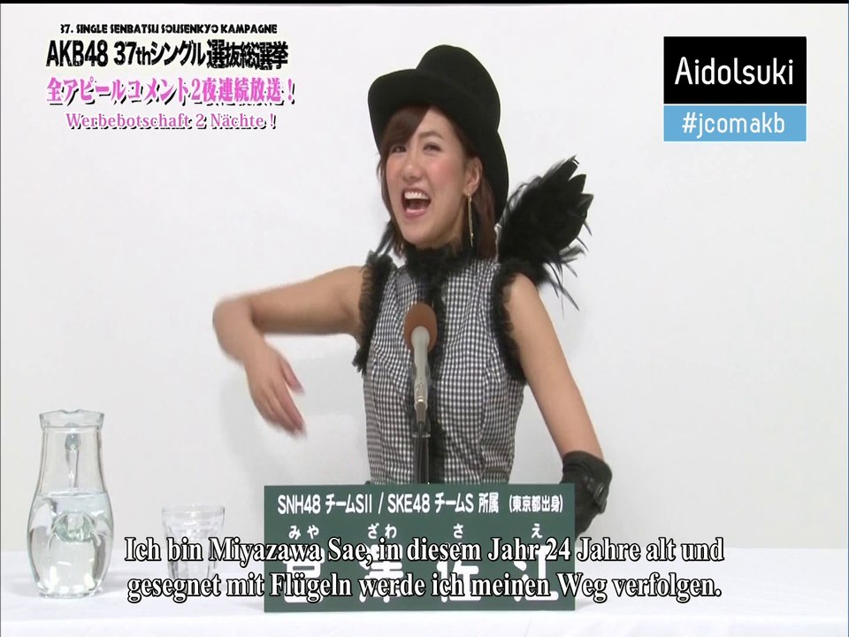 [Aidolsuki] Sousenkyo 2014 Miyazawa Sae Werbevideo Ger Sub