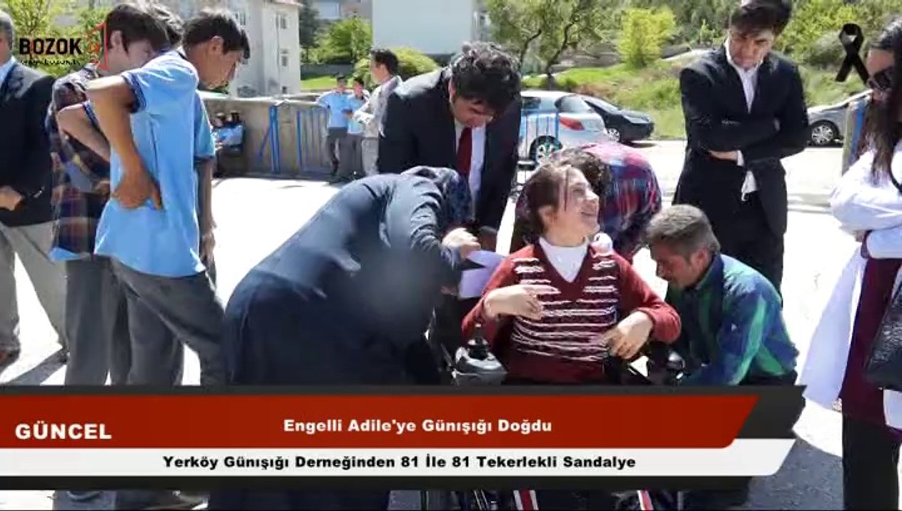 ENGELLİ ADİLENİN MUTLULUĞU