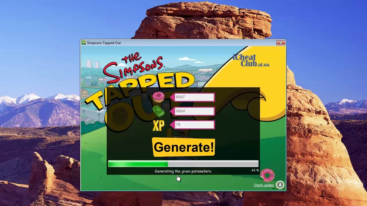 The Simpsons Tapped Out 2014 Cheat / Hack Working!!