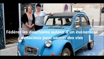 aqua-control lance un appel pour soutenir le dépistage du cancer du sein avec le 2cv club Chtites-balades-en-deuche.com