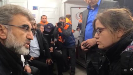 3 GÜNDÜR BEKLEYEN KADINI ZOR İKNA ETTİ