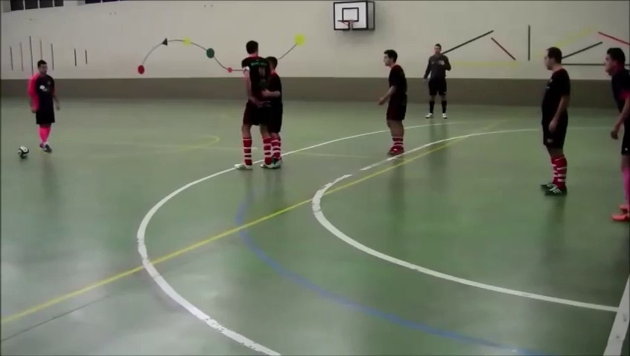 PARTIDO FUTBOL SALA 11-1-2014 OTXARTABE - GERNIKAKO 4 - 2
