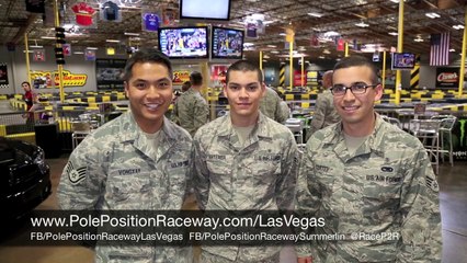 Military Appreciation Month at Pole Position Raceway in Celebration of Memorial Day pt. 2