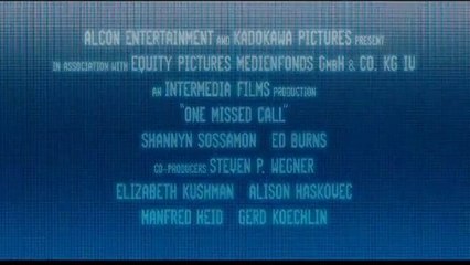 One Missed Call - Movie Trailer