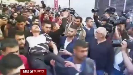 Soma'da polis müdahalesi