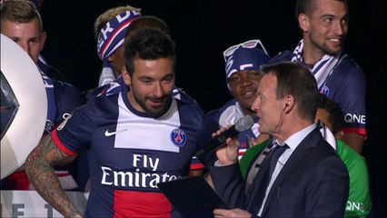 PSG Champion - Lavezzi se prend la tête avec F. Thiriez ! - Ligue 1 - 2013/2014
