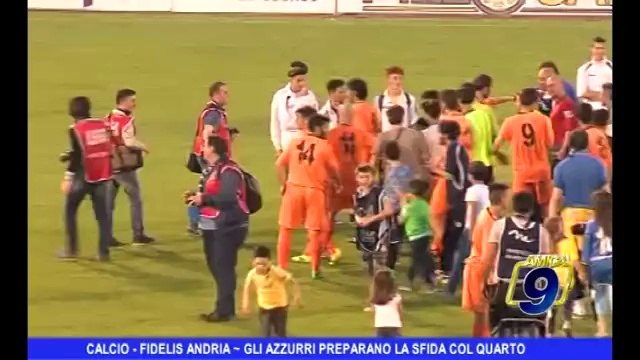 Calcio - Fidelis Andria - Gli azzurri preparano la sfida col Quarto
