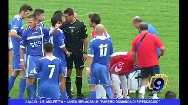 Calcio | Lib. Molfetta Lanza implacabile: faremo domanda di ripescaggio