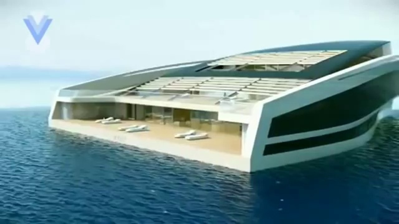 Yacht-house for Bill Gates's $ 1.4 billion - Vidéo Dailymotion