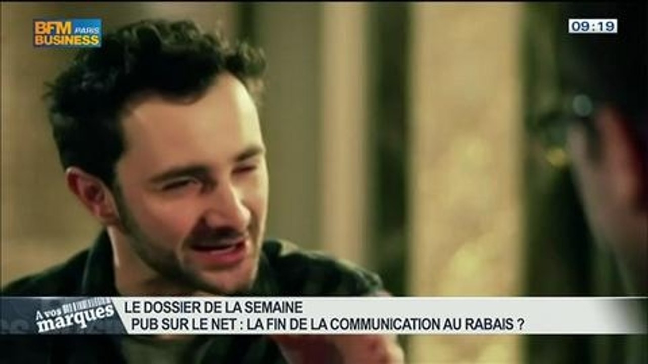 Pub sur le net: la fin de la communication au rabais ?: Valéry Pothain et Patrick Allouche, dans A vos marques – 18/05 2/3