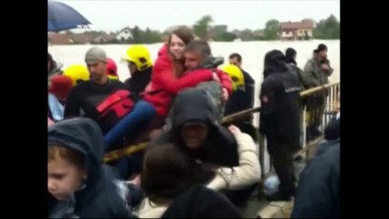 Balkans : les pires inondations depuis plus d'un siècle