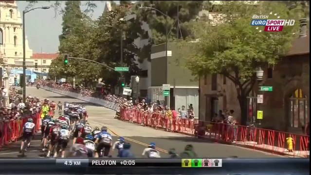 Spaniard prematurely celebrates at Amgen Tour of California 2014 - Stage 7