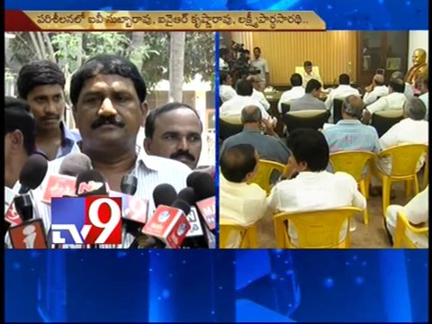 Seemandhra TDP leaders meet Chandrababu