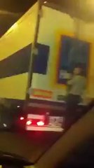 Slovenec zajahal Hoferjev tovornjak