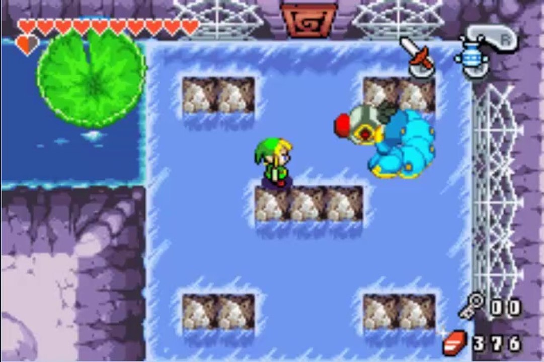 Zelda the minish cap 16 - le temple de l'eau