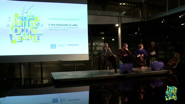 Petites Leçons de Ville 2014 - L'art réinvente la ville, Interlude par Jean-Paul Blais