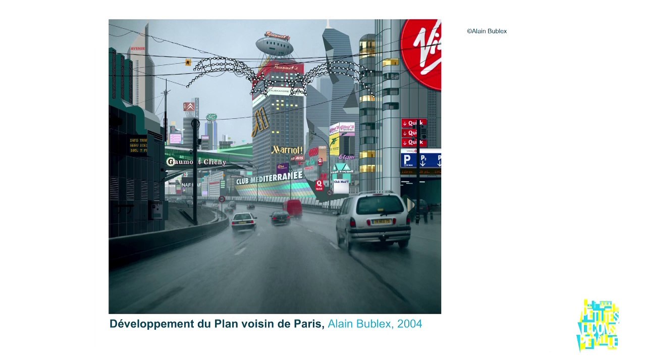 Petites Leçons de Ville 2014 - L'art réinvente la ville, Rétrotypes par Alain Bublex