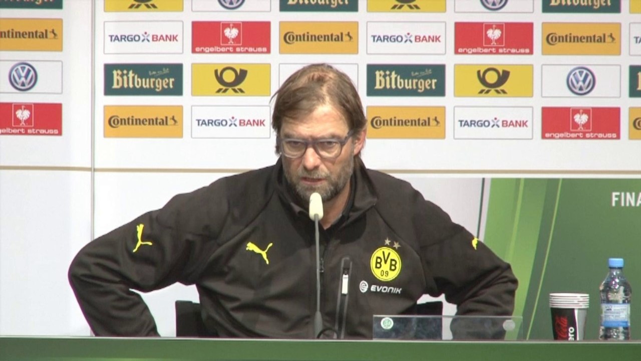 Klopp nach Pokal-Pleite: 'Feiern trotzdem'