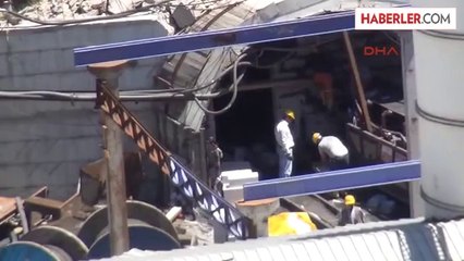 Soma Maden Kapısına Yeni Yangınlar Yaşanmaması İçin Duvar Örüldü