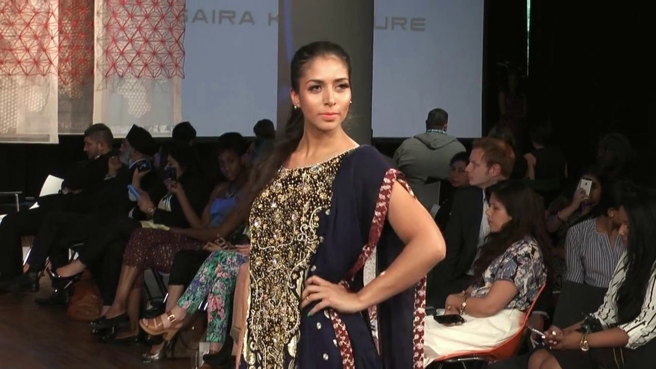 London Fashion show in anticipation of British Asian Fashion week TV786 report