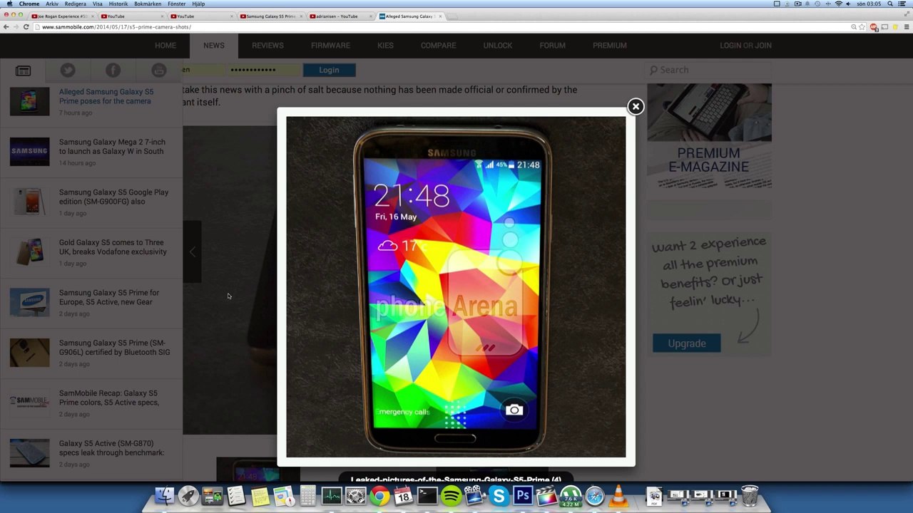 NEW Samsung Galaxy S5 Prime LEAKED Pictures & Specs!
