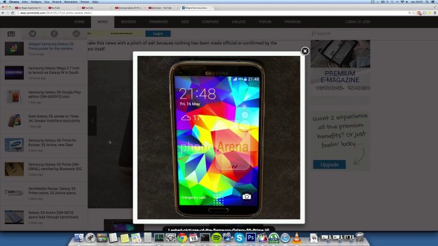 NEW Samsung Galaxy S5 Prime LEAKED Pictures & Specs!
