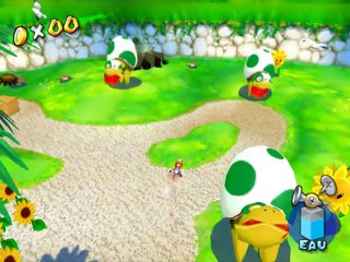 Super Mario Sunshine: Défi [8] L'eau, ça mouille