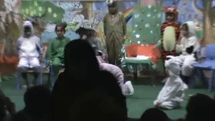 Role Played By Students of 1E, Rayyan Participated as a White Rabbit