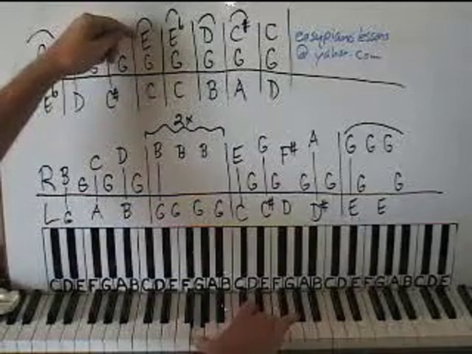 Bug Band Piano Lesson From The 1970s - Lesson 54