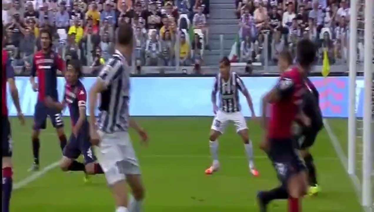 Fernando Llorente Goal - Juventus vs Cagliari 2-0 18/05/2014
