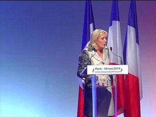 Marine Le Pen fustige les "franco-sceptiques" - 18/05