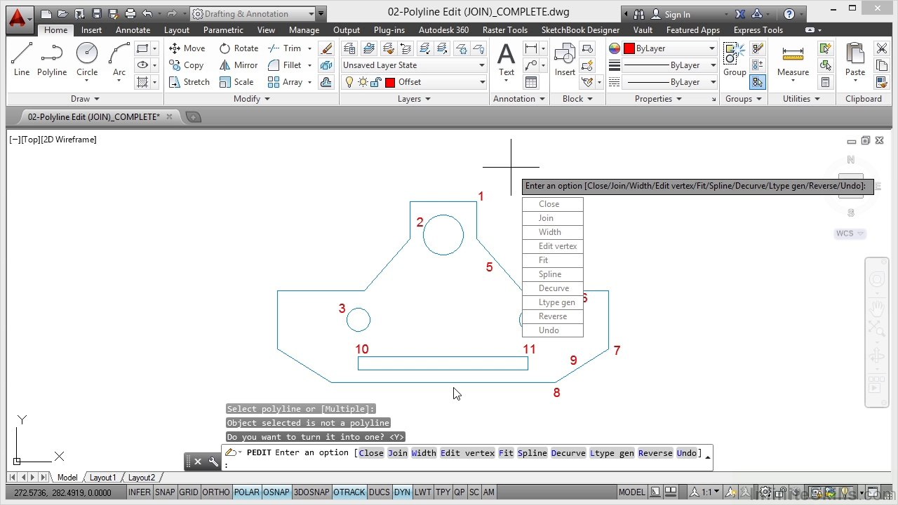 Work Smarter in  AutoCAD - 006
