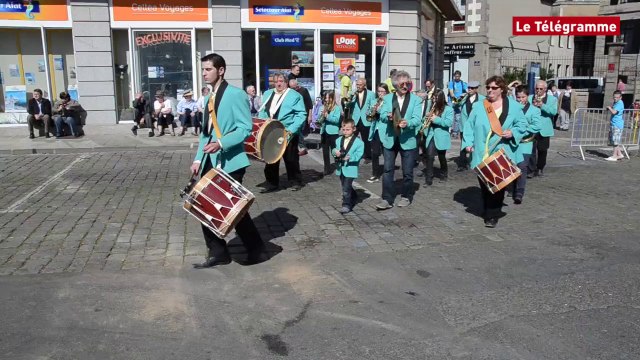 Saint-Brieuc. La ville a vécu au rythme des fanfares