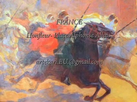 Exposition 2014 -Art - Le cheval - Normandie – Honfleur ULPIANO CHECA (1860-1916)
